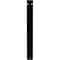 Ekena Millwork Fleur De Lis Wrought Iron Bracket, (Single center brace), Powder Coated Black 1 1/2"W x 10"D x 12"H BKTM01X10X12SFL - alternate 2